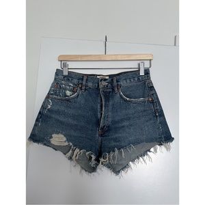 Agolde parker jean short size 25 (fits like 27)